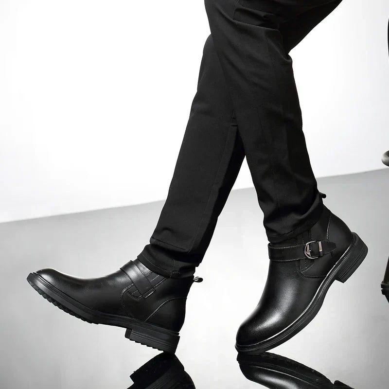 Liam – Leather Ranger Boots
