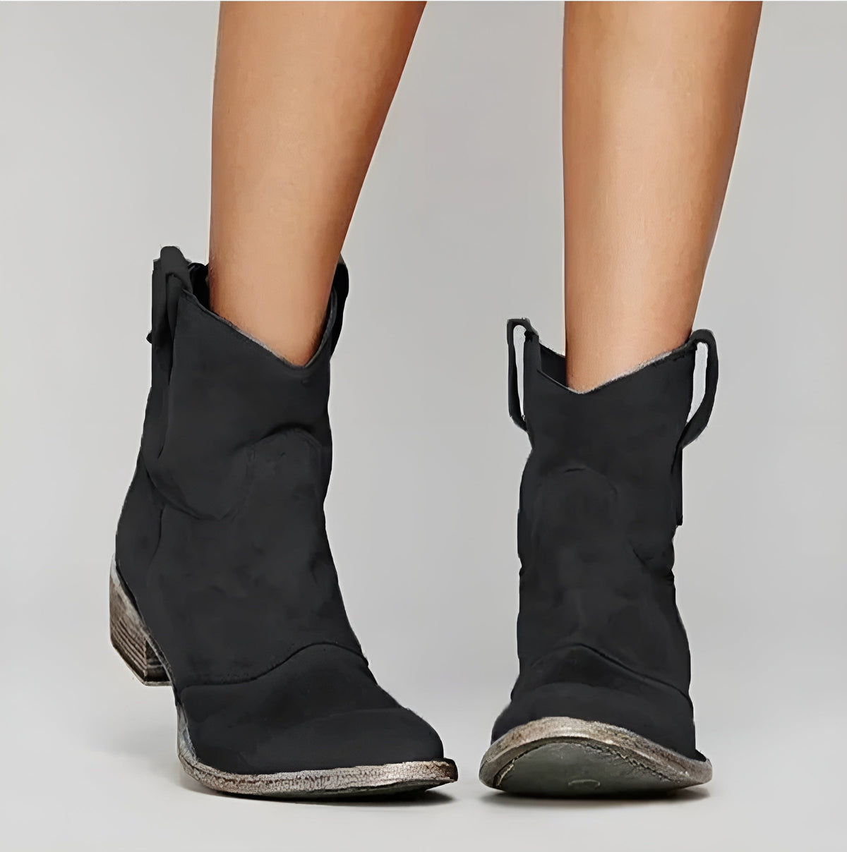 Mireille – Bohemian Suede Ankle Boots