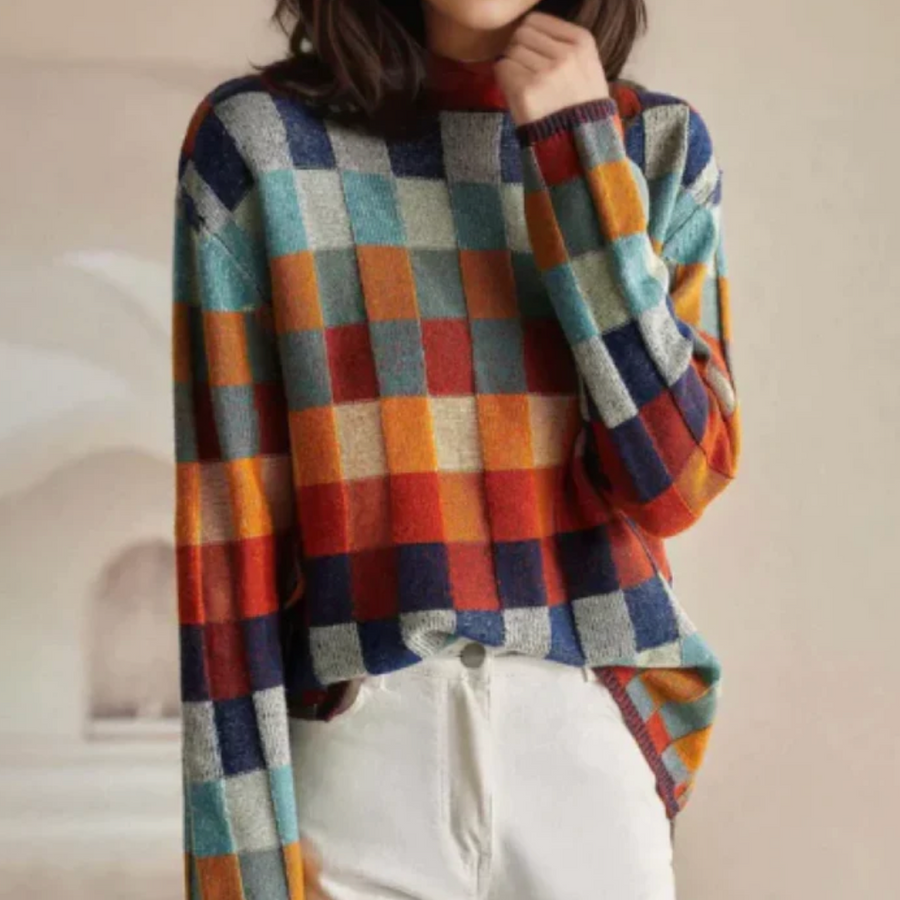 Elspeth – Retro Chic Comfort Jumper