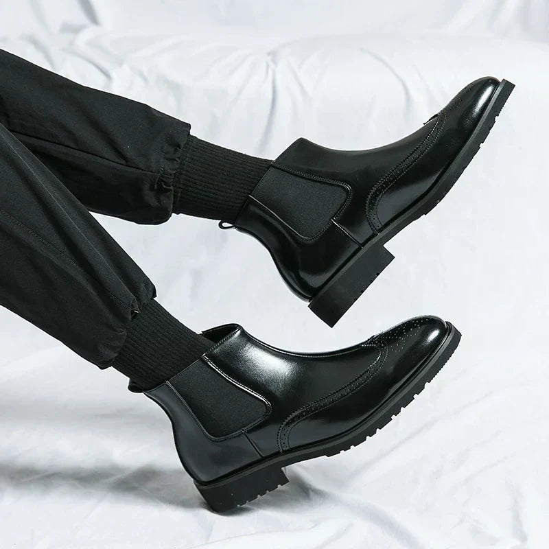 Adriel – Genuine Leather Chelsea Boots