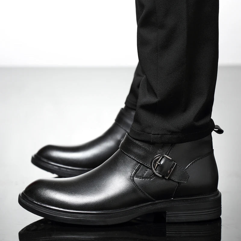 Liam – Leather Ranger Boots