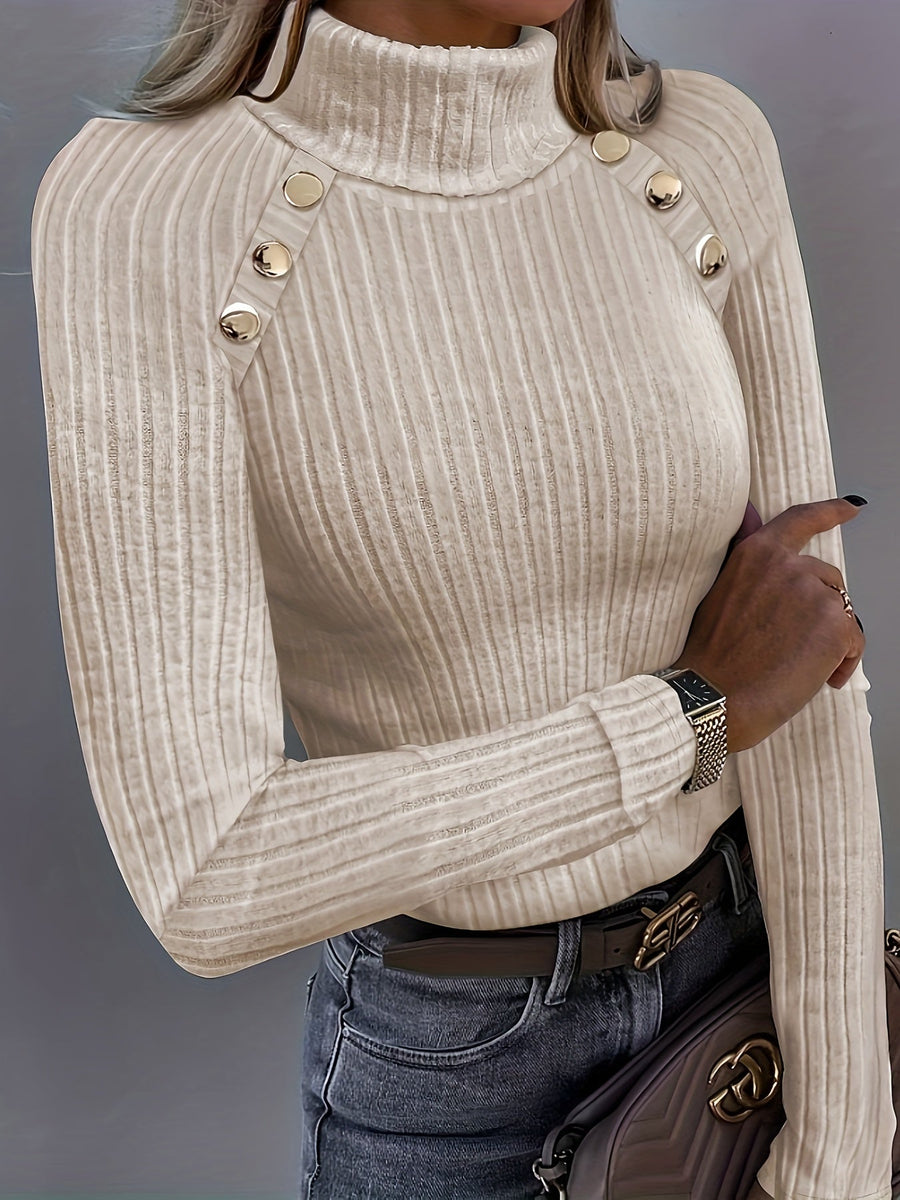 Florence – Elegant Turtleneck Jumper