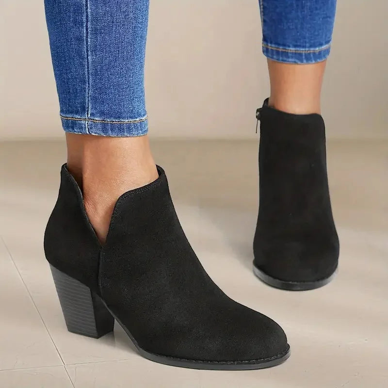Anaïs – Chunky Heel Comfort Boots