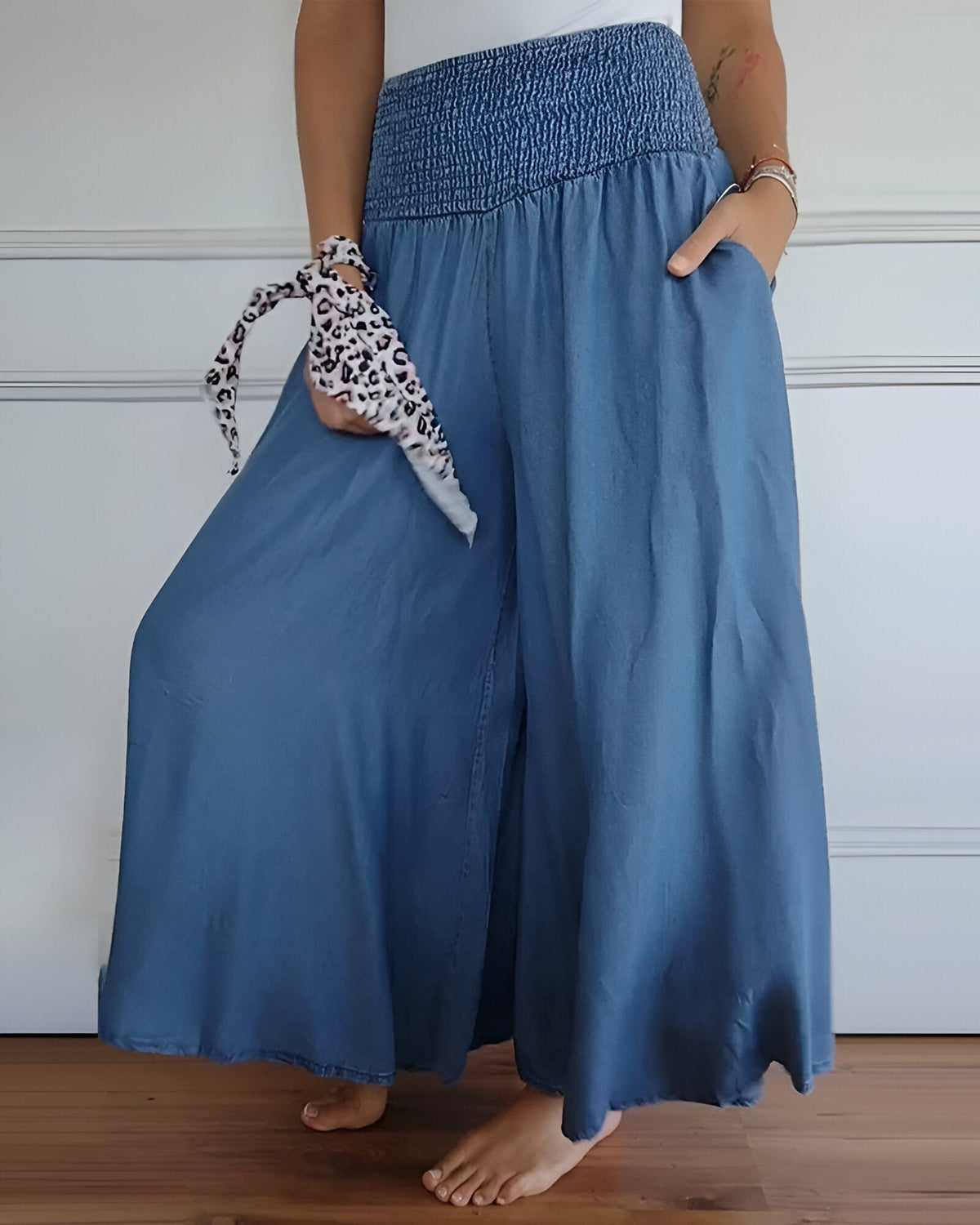 Isabelle – Elastic-Waist Comfort Trousers