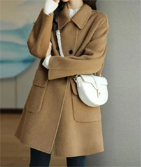 Marjolaine – Elegant Winter Wool Coat