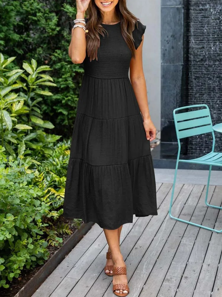 Olivia | Sophisticated Tummy Covering Dress
