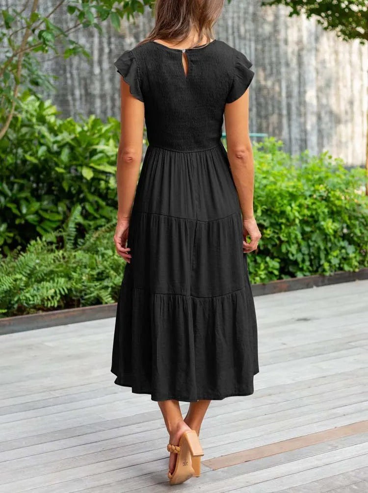 Olivia | Sophisticated Tummy Covering Dress