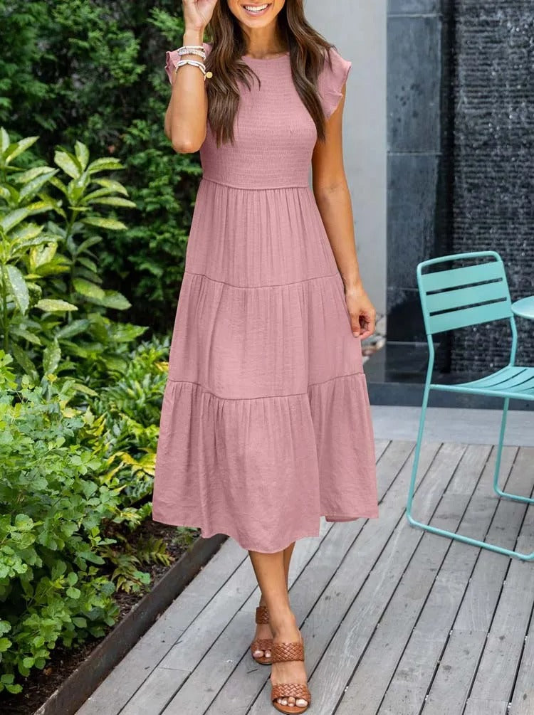 Olivia | Sophisticated Tummy Covering Dress