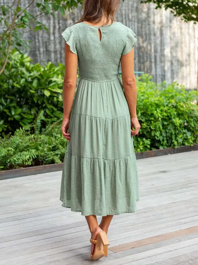Olivia | Sophisticated Tummy Covering Dress
