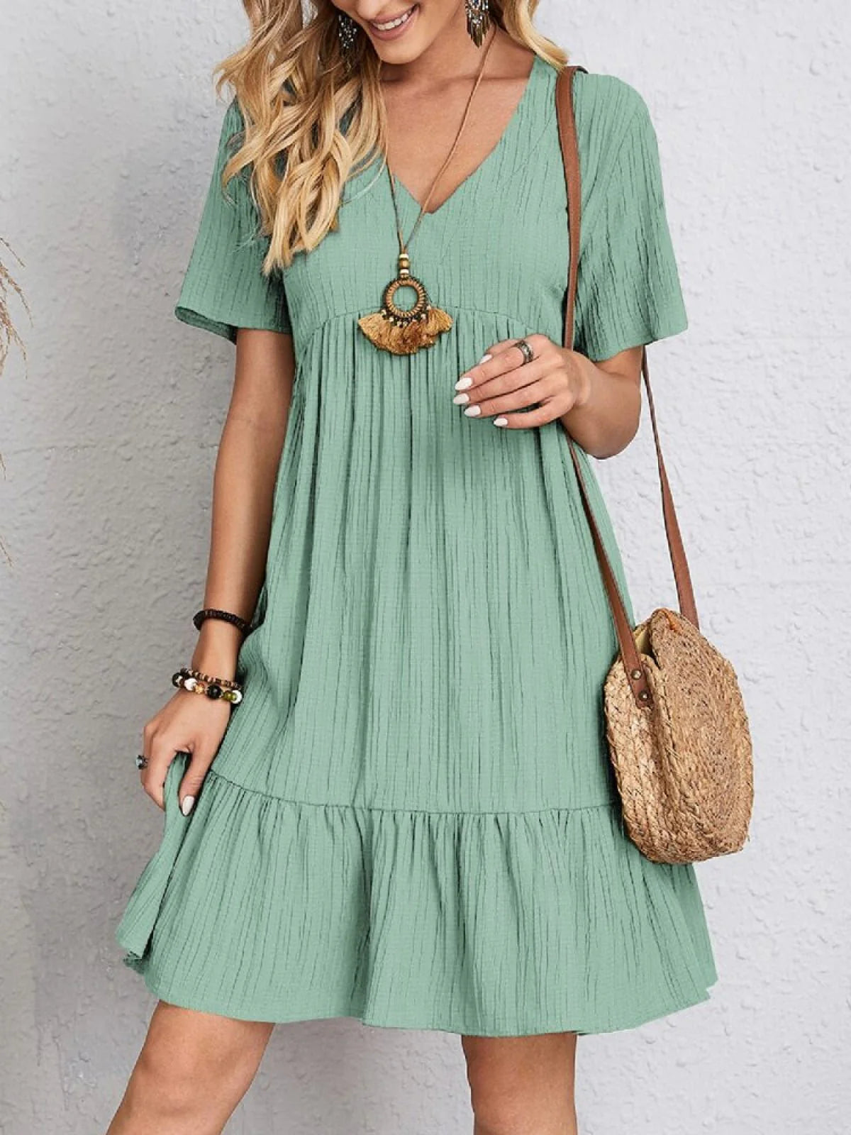 Emily | Elegant Dress With Belly Cover-up