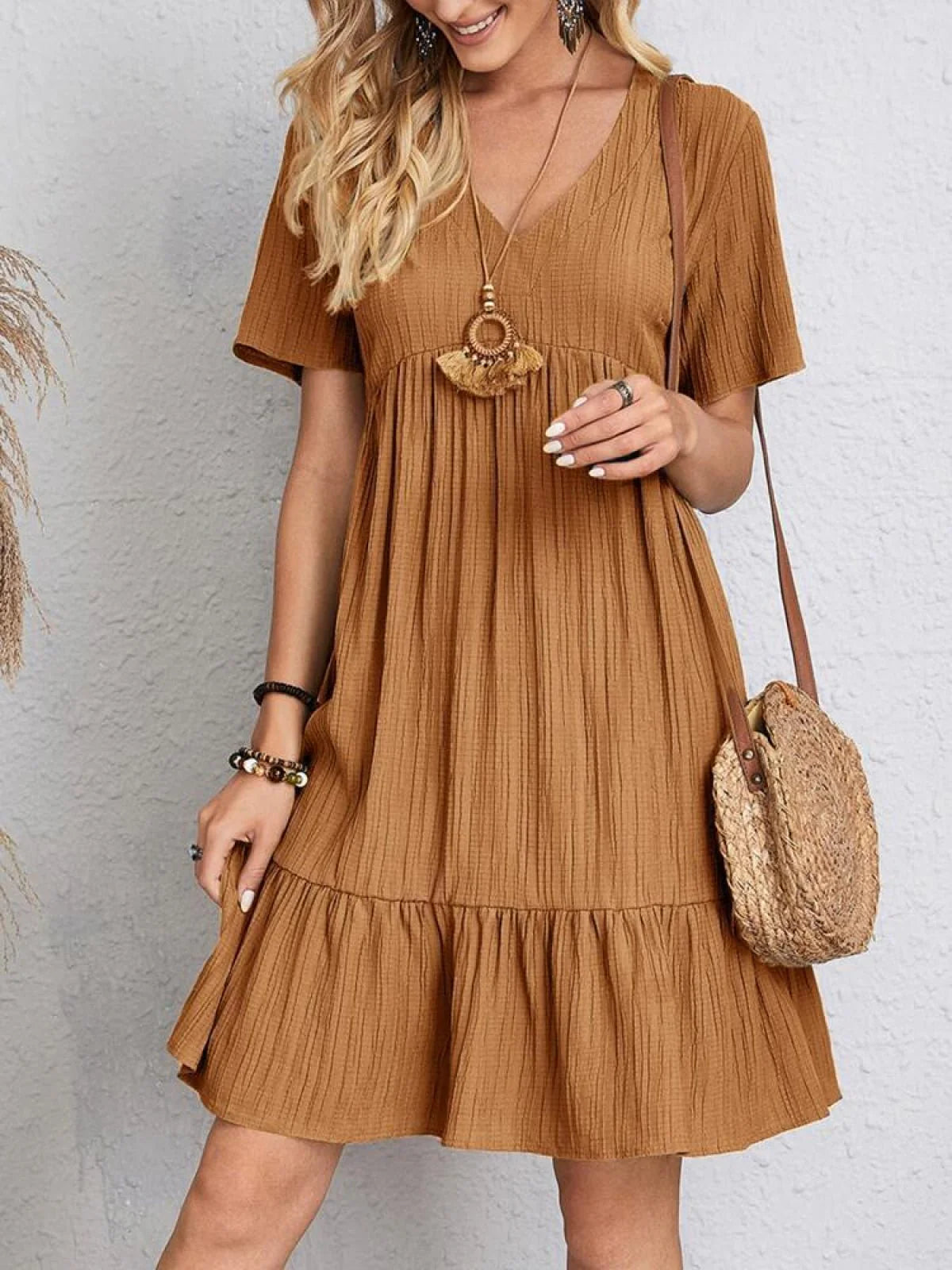 Emily | Elegant Dress With Belly Cover-up