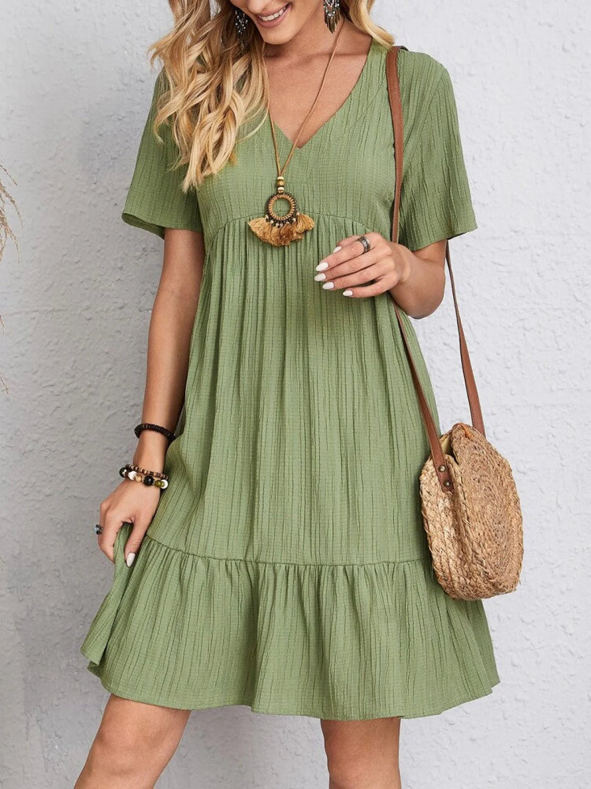Emily | Elegant Dress With Belly Cover-up