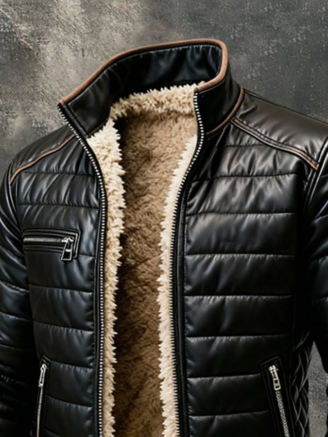 Steven – Zip-up jacket with soft lining