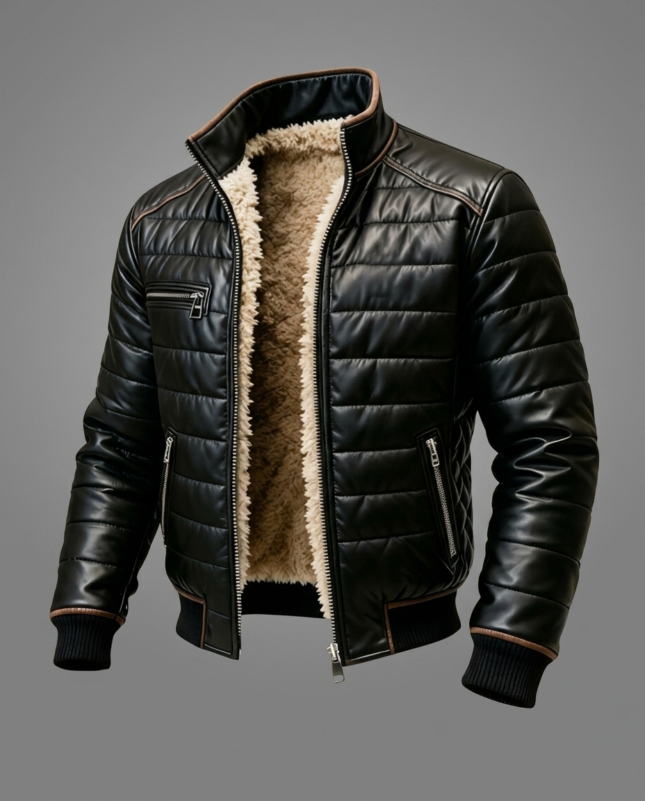 Steven – Zip-up jacket with soft lining