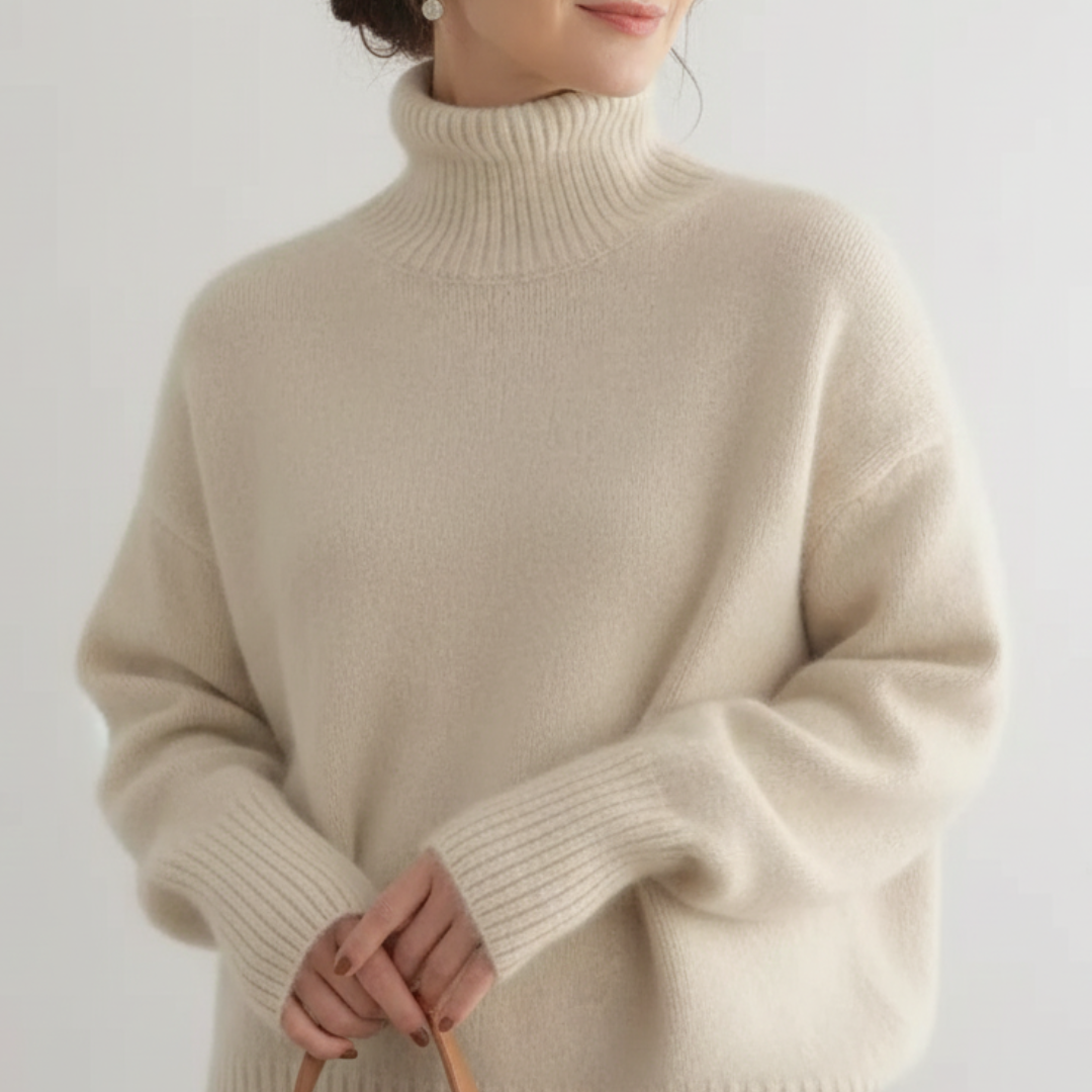 Elsie – Elegant Cashmere Turtleneck