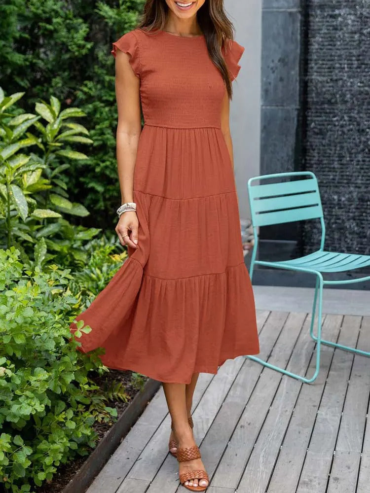 Olivia | Sophisticated Tummy Covering Dress