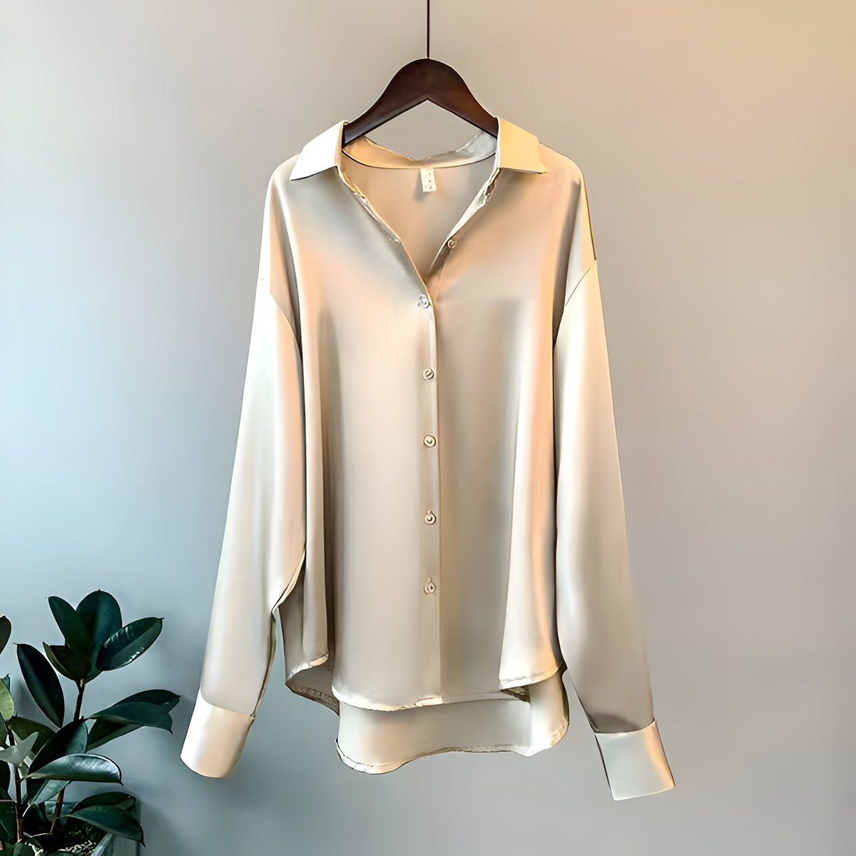 Sophie – Satin Blouse