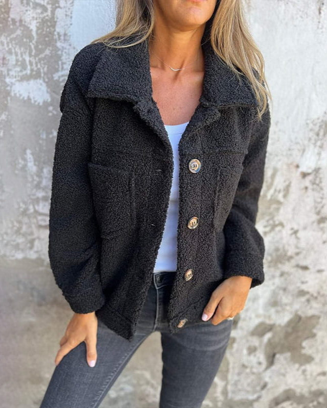 Mirella – Cosy Buttoned Jacket