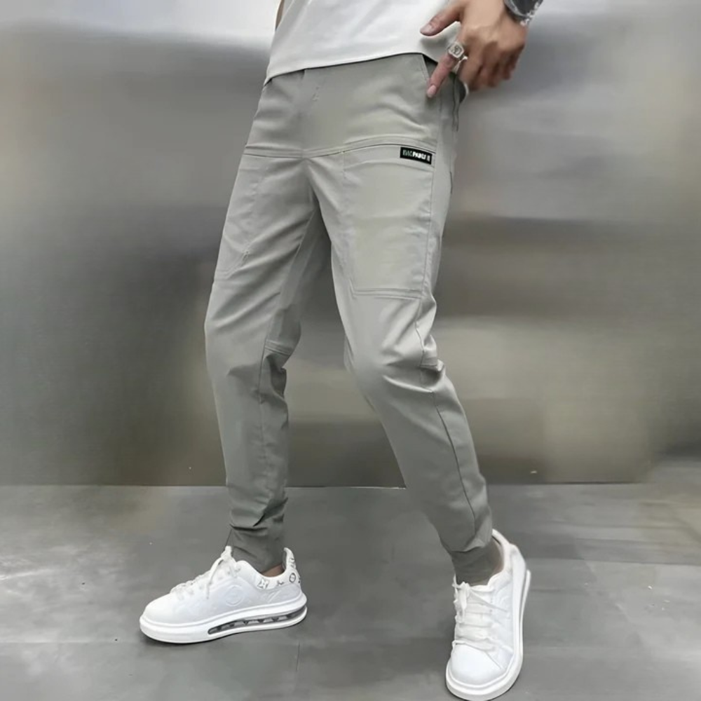 Tommaso – Luxury Stretch Cargo Trousers