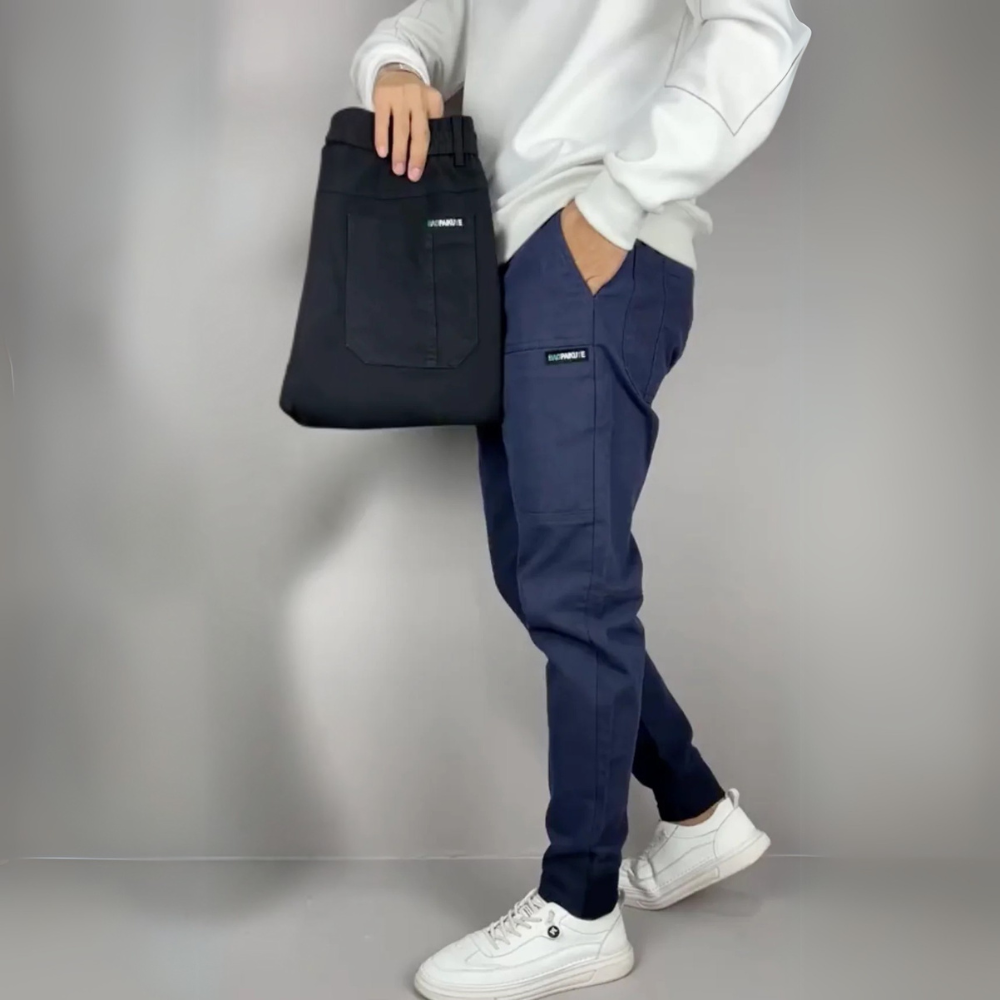 Tommaso – Luxury Stretch Cargo Trousers