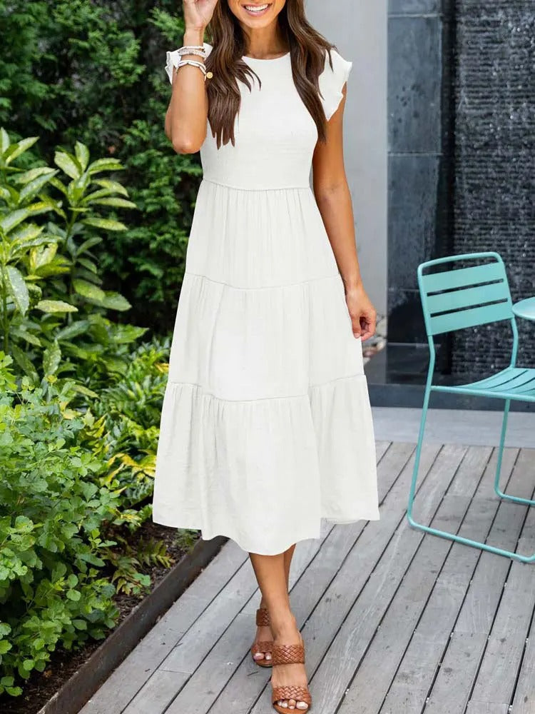 Olivia | Sophisticated Tummy Covering Dress