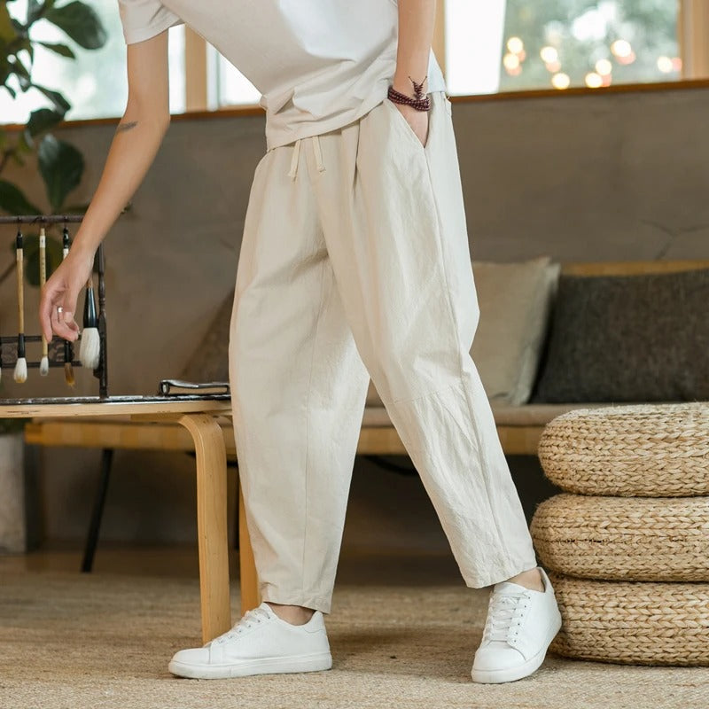 Oliver | Linen Summer Trousers