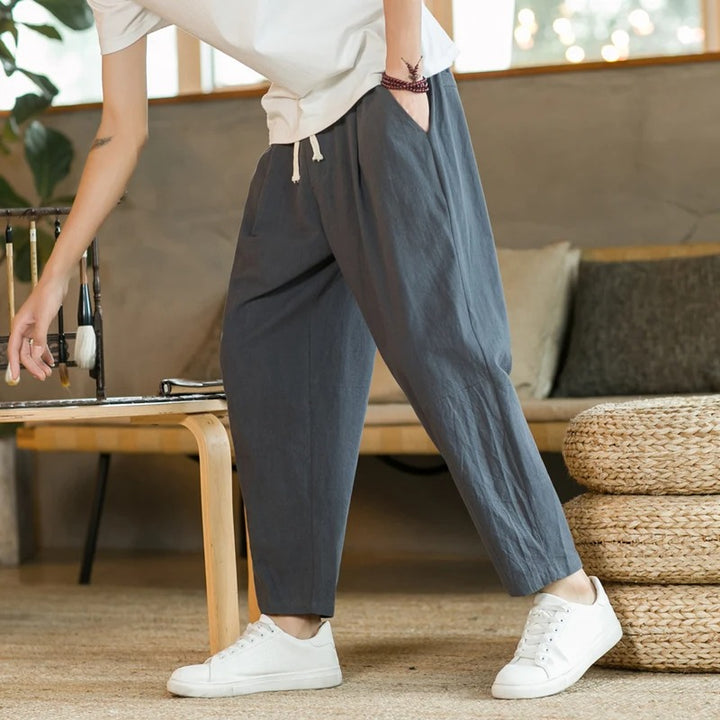 Oliver | Linen Summer Trousers