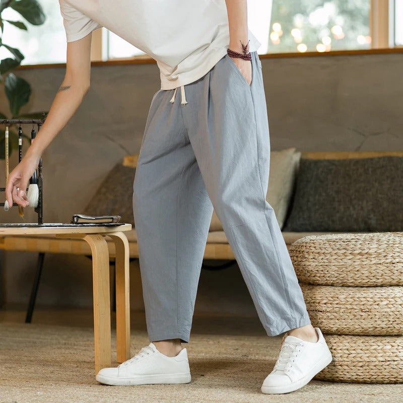 Oliver | Linen Summer Trousers